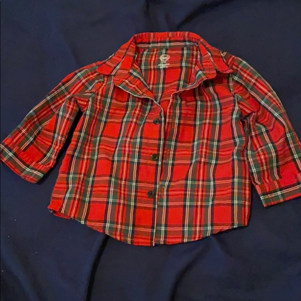 Baby boy button down shirt